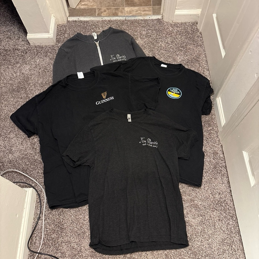 Kim Marie’s Graphic Zip Up Hoodie/Short Sleeve Tee Bundle  - Classic Logo